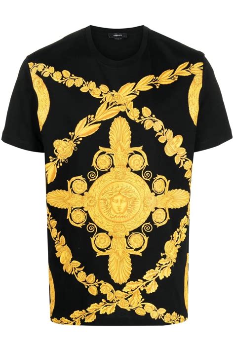 versace printed logo sweatshirt|buy Versace t shirts online.